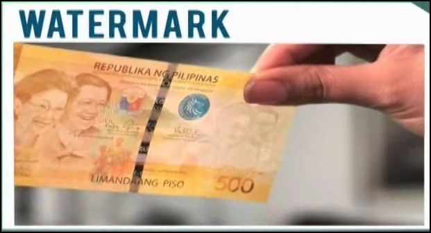 New Philippine Peso Bill Watermark