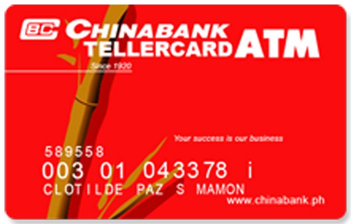 Chinabank ATM Card