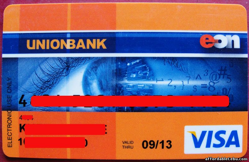 Unionbank EON Card - front view