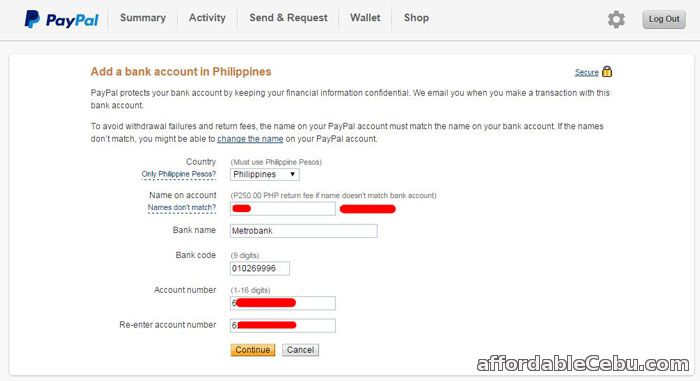 paypal account login paypal account login