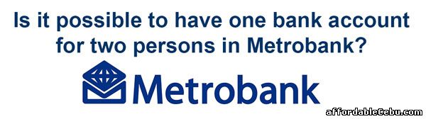 Metrobank Joint Account