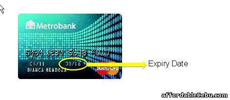 Metrobank Credit Card Expiration Date