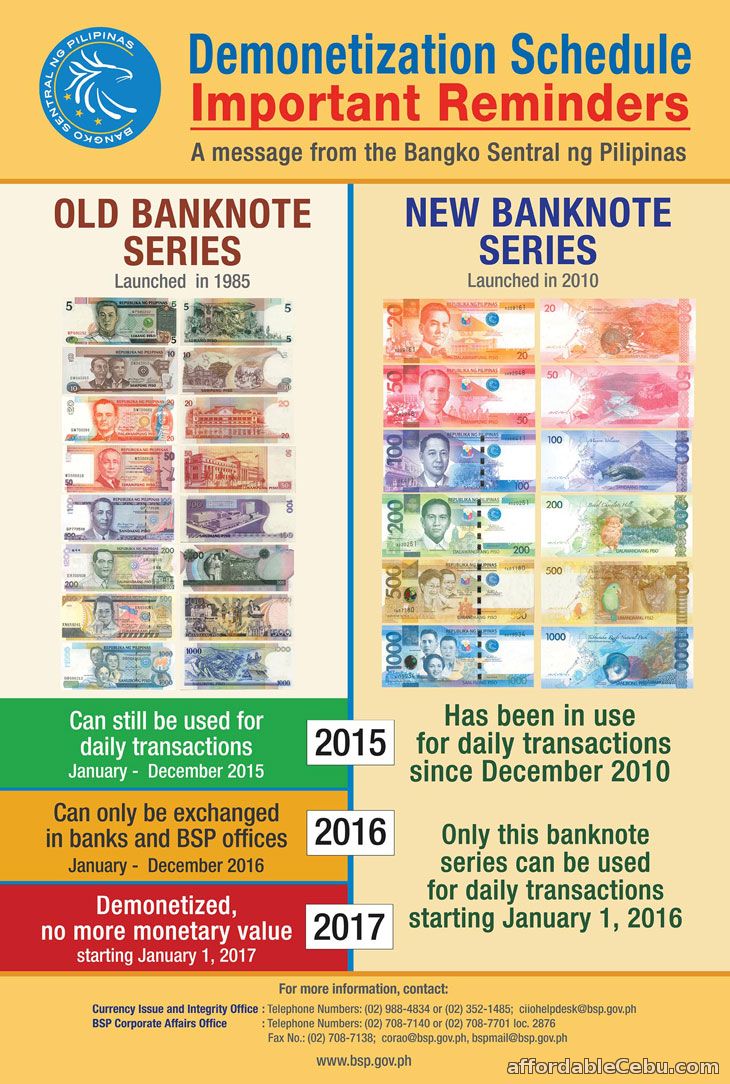 Old Philippine Paper Bills Not Accepted