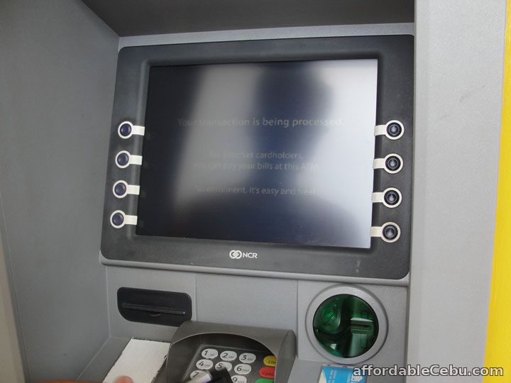 Transaction Processed ATM Machine