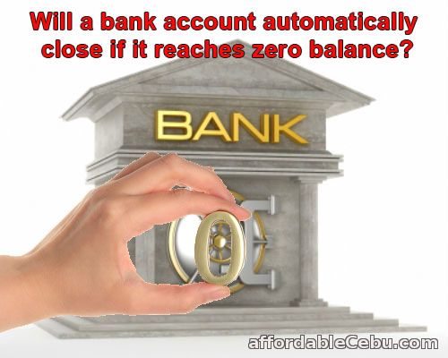 Zero-Balance Bank Account Close