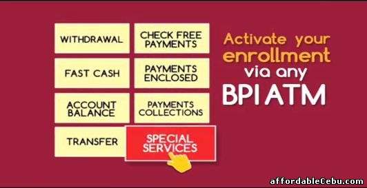 activate BPI online banking account