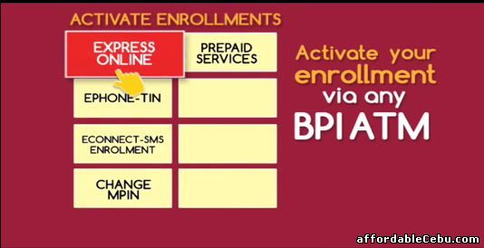 activate BPI online banking enrollment