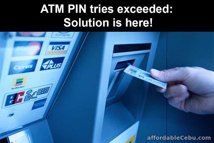 ATM PIN tries exceeded: Solution is here!