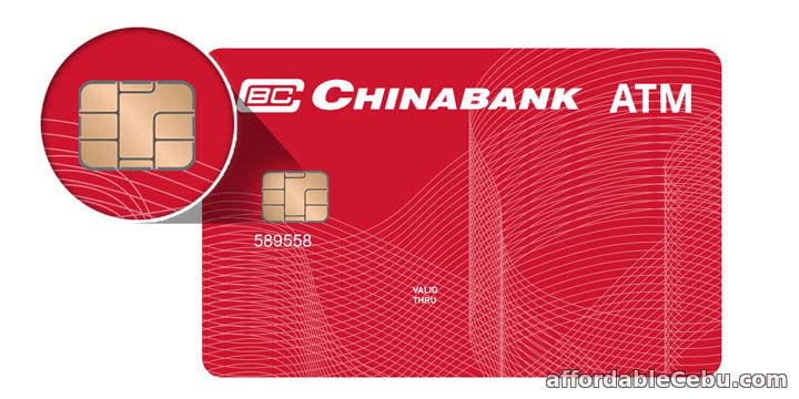 New Chinabank ATM Card (with EMV chip)