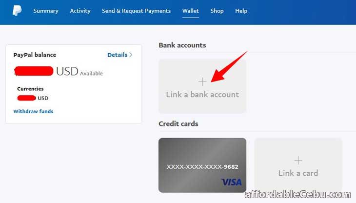 Link Paypal to BDO Account