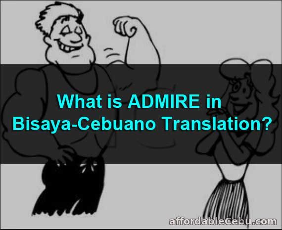 What is ADMIRE in Bisaya-Cebuano Translation?