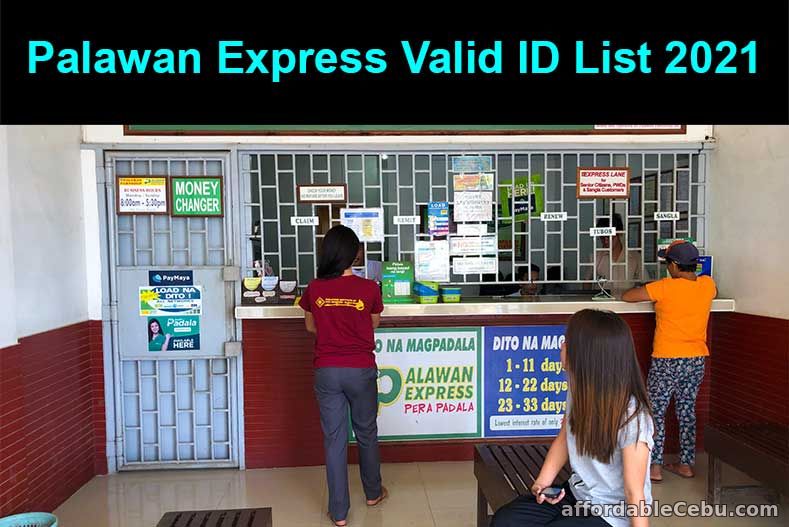 Palawan Express Valid ID List 2021