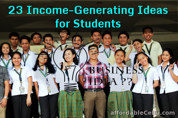 Income-Generating Ideas for Students