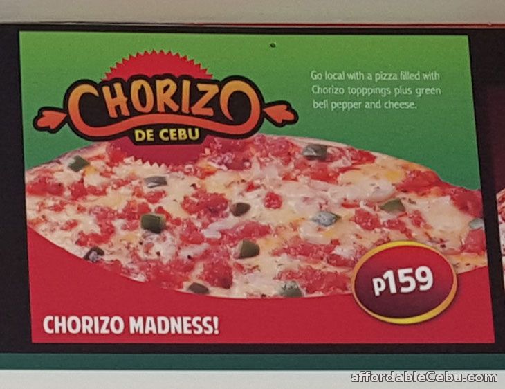 Bianos Pizza Chorizo De Cebu