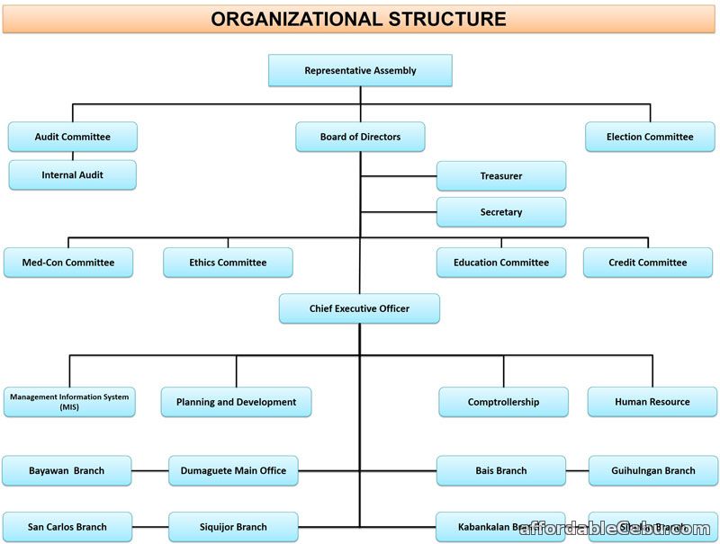 DCCCO Multipurpose Cooperative Organizational Chart