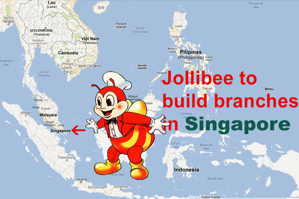 Jollibee branches in Singapore