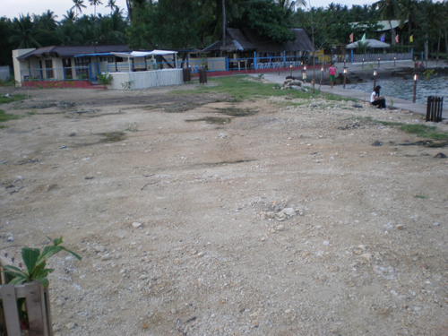 Guanzon Beach Resort Parking Area