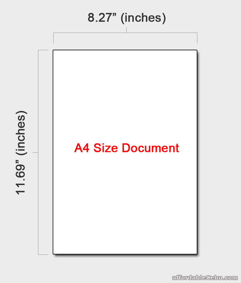 A4 Bond Paper Size