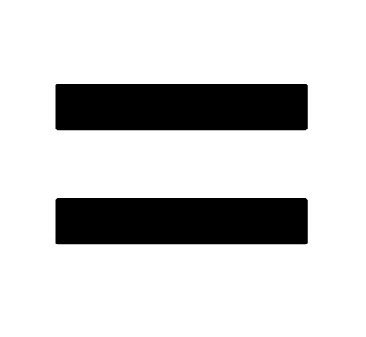 Equal Symbol Sign