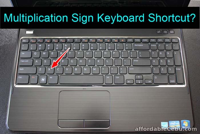 Multiplication Sign Keyboard Shortcut