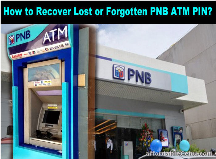 Recover PNB ATM PIN