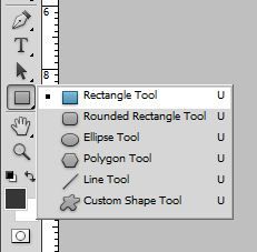 Rectangle Tool in Photoshop