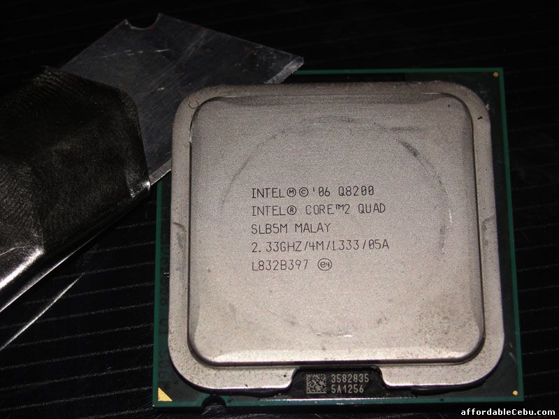 Slicing Damaged Intel Processor