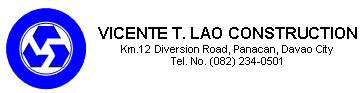 Vicente Lao Construction Logo