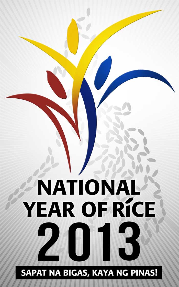 National Year of Rice 2013 Logo