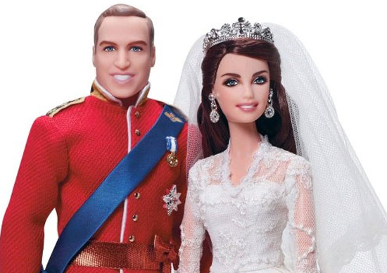 Prince William and Kate Middleton Dolls