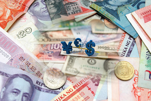 Money Changer of Forex Currencies