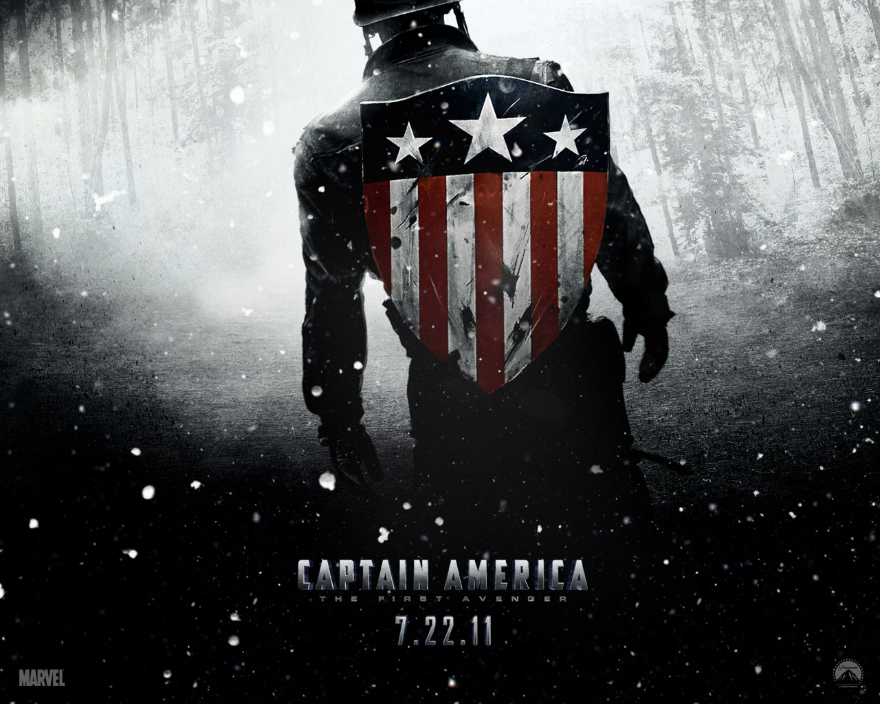 Captain America The First Avenger High Quality HD Wallpaper