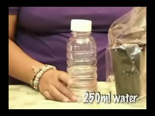 250mL water