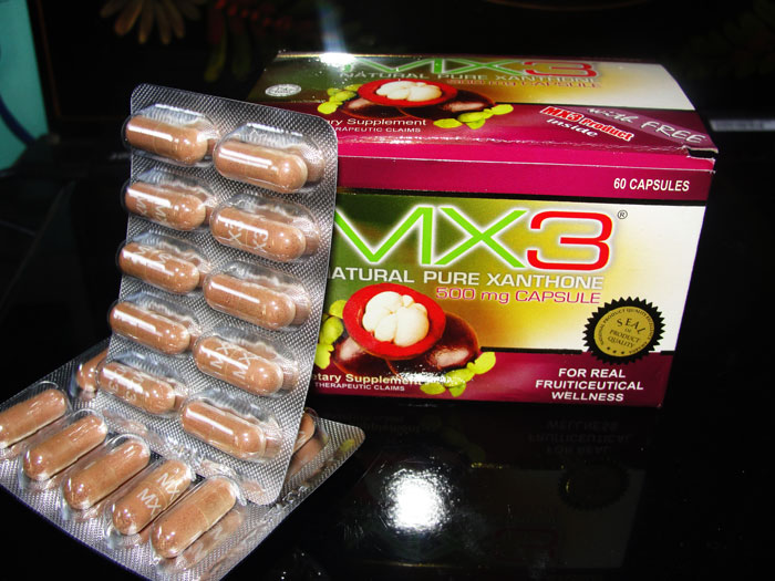 MX3 Food Supplement Mangosteen