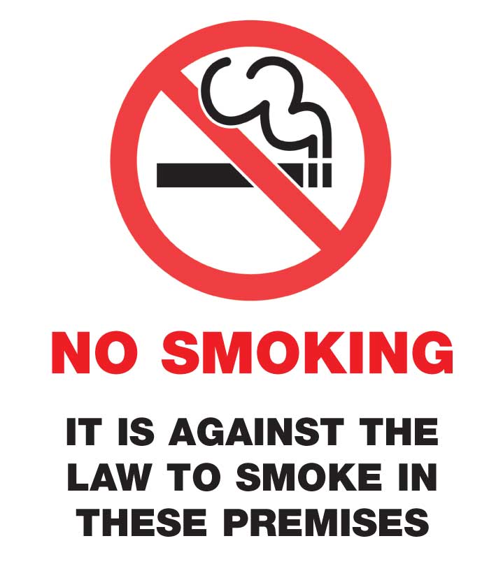 Smoking is prohibited by Philippine laws