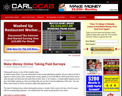 carlocab.com website