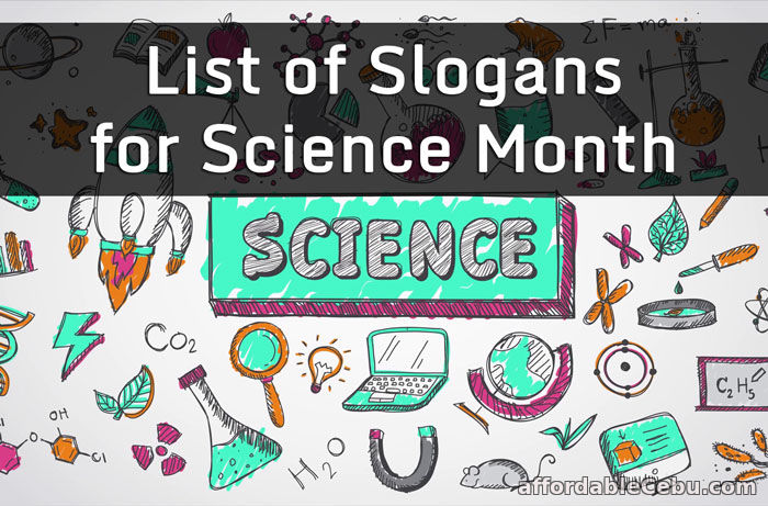 List of Slogans for Science Month