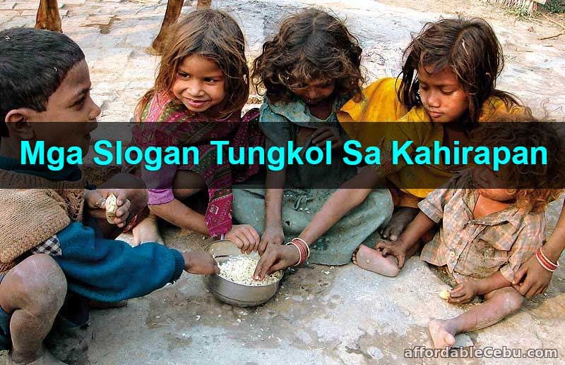 Mga Slogan tungkol sa Kahirapan