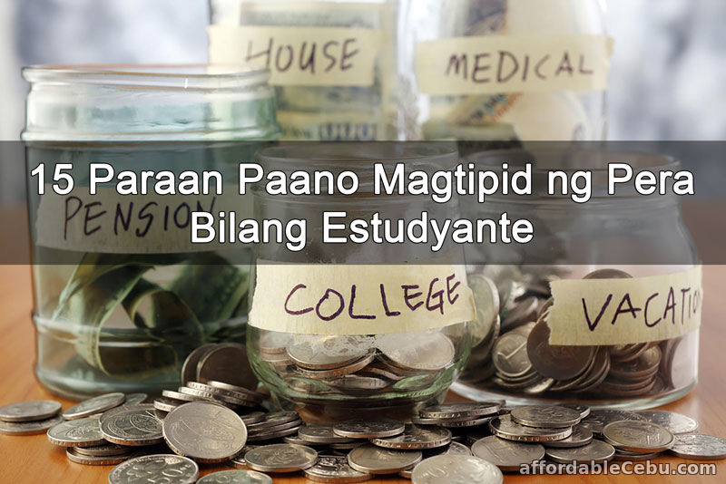 Paano Magtipid ng Pera bilang Estudyante (Mag-aaral)