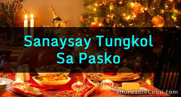 Sanaysay Tungkol sa Pasko