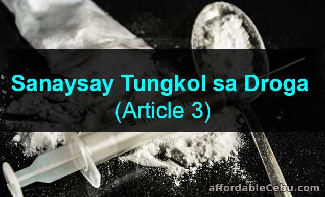 Sanaysay tungkol sa Droga 3