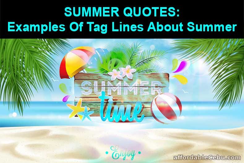 Summer Quotes: Tag Lines About Summer Examples