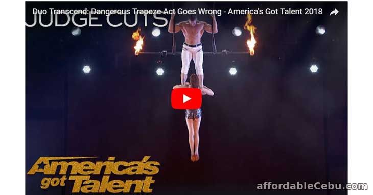 Acrobatic Act Goes Wrong America's Got Talent 2018