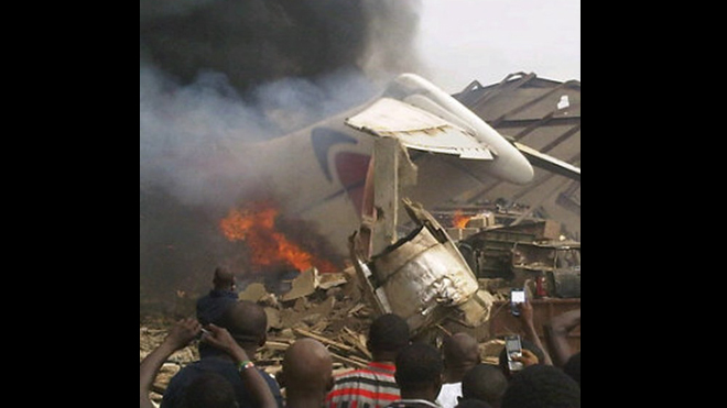 Dana Air plane crash