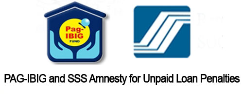 Pag-Ibig and SSS Amnesty for Unpaid Loans