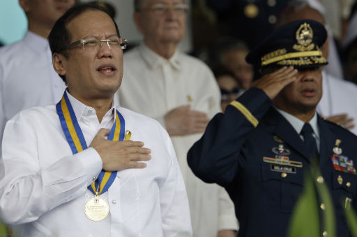 President Aquino with Lauro Catalino dela Cruz