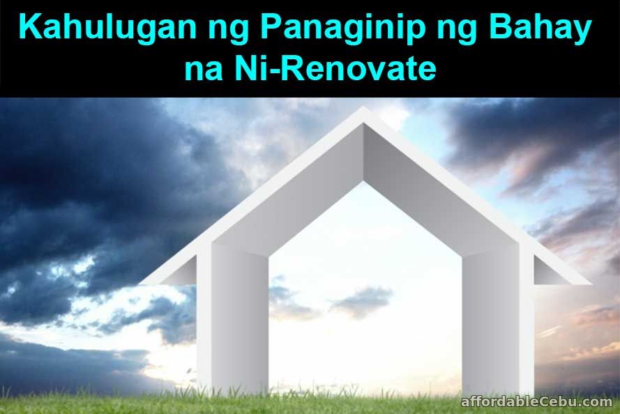 Kahulugan ng Panaginip ng Bahay na Ni-renovate