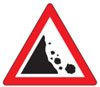 Falling Rocks Sign