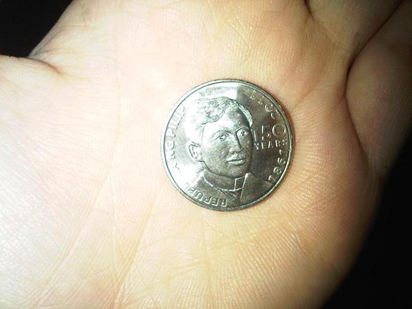 New One Peso Coin