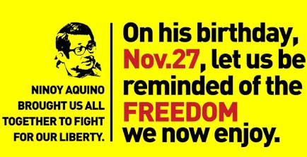 Ninoy Aquino Birthday 2011